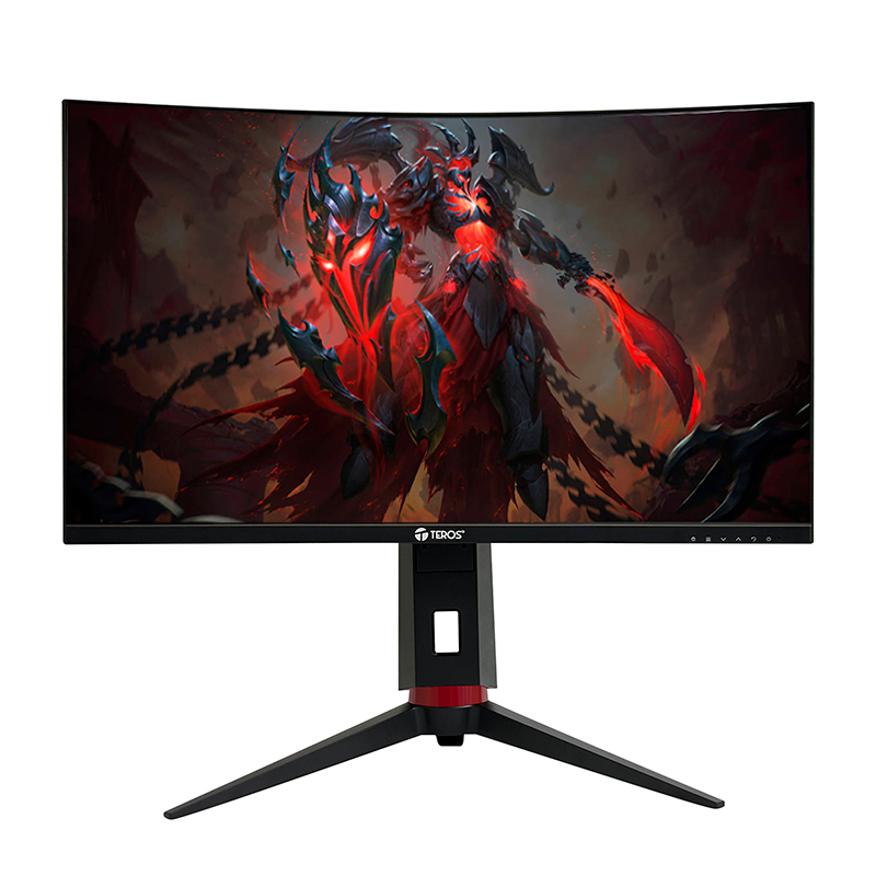 MONITOR TEROS TE-2765G, 27, VA, CURVO, 165HZ, 2560X1440 QHD, HDMI / DP / AUDIO 3.5MM